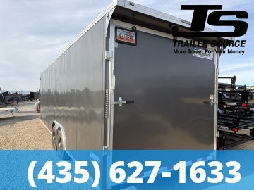 8.5x28 Haulmark Transport Enclosed Car Hauler Trailer - 12K GVWR - 14 Ply Tires