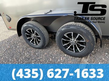 7x14 Look ST DLX Enclosed Cargo Trailer - 7'0" Interior - 7K GVWR - .080 PolyCor, Alloy Wheels, Black Out Package