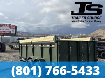 7x16 Liberty LD Dump Trailer - 40" Sides - 15.4K GVWR -
