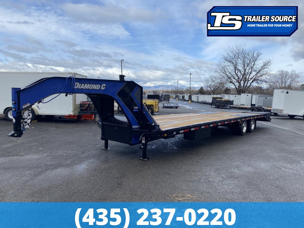 8.5x35 Diamond C FMAX 212 Gooseneck Equipment Maxx Ramps