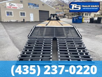 8.5x35 Diamond C FMAX 212 Gooseneck Equipment Trailer - 25.9K GVWR - Aluminum Outer Wheels, Custom Graphics, Max Ramps