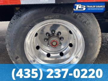 8.5x35 Diamond C FMAX 212 Gooseneck Equipment Trailer - 25.9K GVWR - Aluminum Outer Wheels, Custom Graphics, Max Ramps