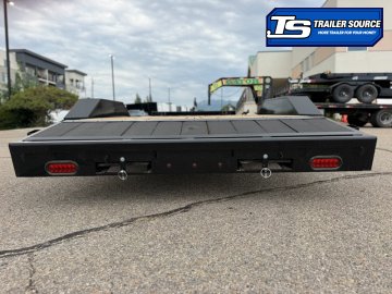 7x20 Liberty LC Flatbed Car Hauler Trailer - 10K GVWR - Slide Out Ramps