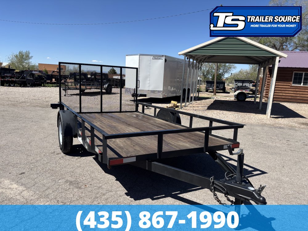 6.5x12 Iron Panther  Utility Trailer - 3.5K GVWR -