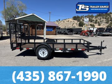 6.5x12 Iron Panther  Utility Trailer - 3.5K GVWR -
