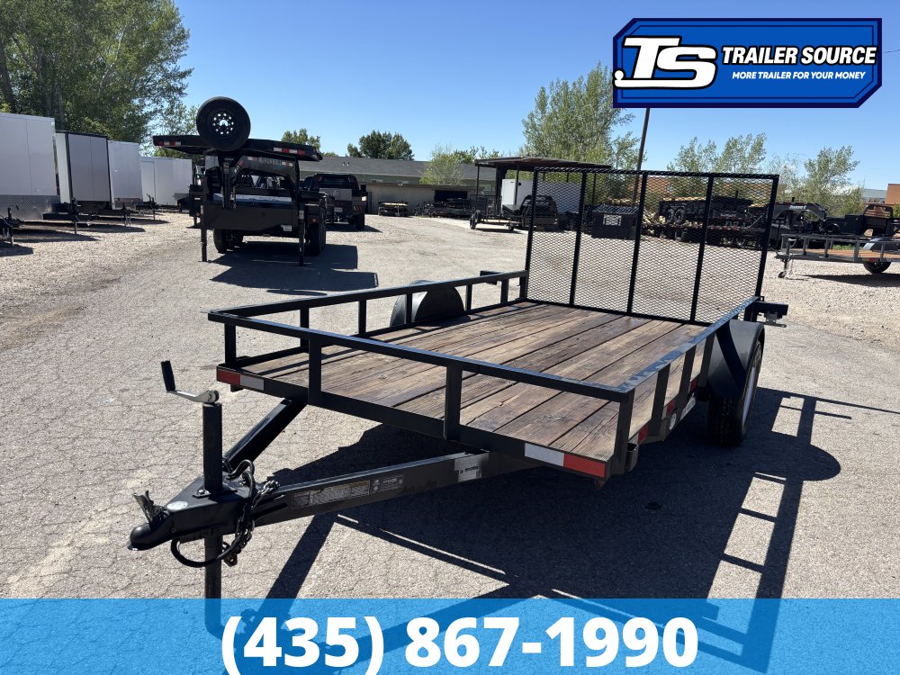 6.5x12 Iron Panther  Utility Trailer - 3.5K GVWR -