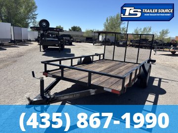 6.5x12 Iron Panther  Utility Trailer - 3.5K GVWR -