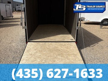 7x16 Haulmark Transport Enclosed Cargo Trailer - 7'0" Interior - 7K GVWR - .080 PolyCor, Translucent Roof