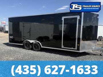 8.5x20 Alcom Aluminum EZ Hauler XLT Auto Trailer - 7'0" Interior - 7K GVWR -