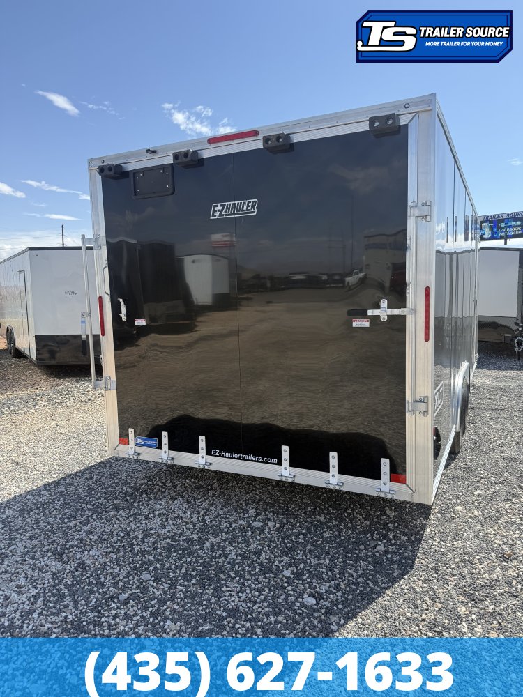 8.5x20 Alcom Aluminum EZ Hauler XLT Auto Trailer - 7'0" Interior - 7K GVWR -