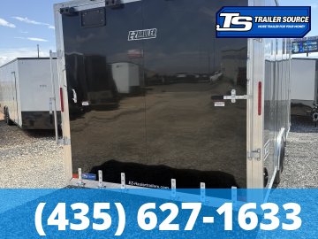 8.5x20 Alcom Aluminum EZ Hauler XLT Auto Trailer - 7'0" Interior - 7K GVWR -