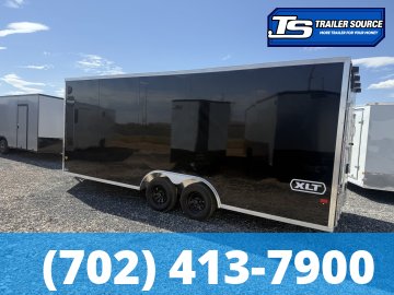 8.5x20 Alcom Aluminum EZ Hauler XLT Auto Trailer - 7'0" Interior - 7K GVWR -