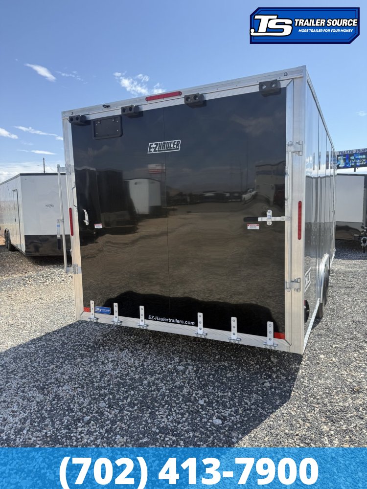 8.5x20 Alcom Aluminum EZ Hauler XLT Auto Trailer - 7'0" Interior - 7K GVWR -