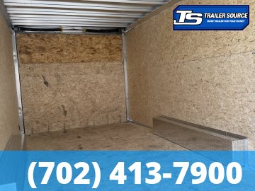 8.5x20 Alcom Aluminum EZ Hauler XLT Auto Trailer - 7'0" Interior - 7K GVWR -
