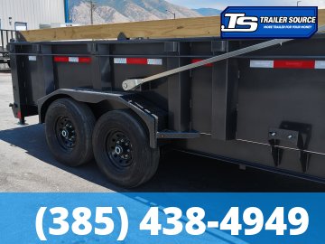 7x14 Diamond C LPT 207 Pacesetter Pkg Dump Trailer - 32" Sides - 15.5K GVWR -