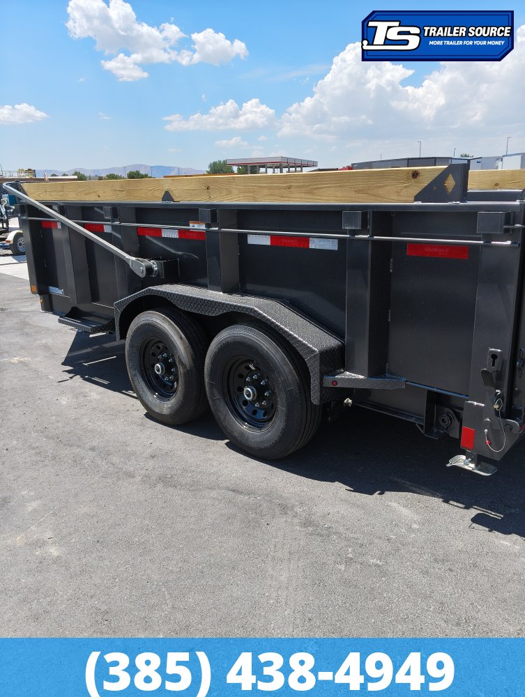 7x14 Diamond C LPT 207 Pacesetter Pkg Dump Trailer - 32" Sides - 15.5K GVWR -