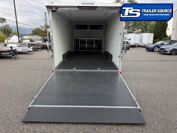 8.5x20 Haulmark Heat Enclosed Car Hauler Trailer - 7'0" Interior - 10K GVWR - .080 PolyCor, Ramp Door, Rear Spoiler w/ Load Lights