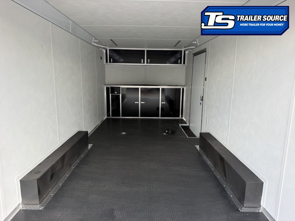 8.5x20 Haulmark Heat Enclosed Car Hauler Trailer - 7'0" Interior - 10K GVWR - .080 PolyCor, Ramp Door, Rear Spoiler w/ Load Lights