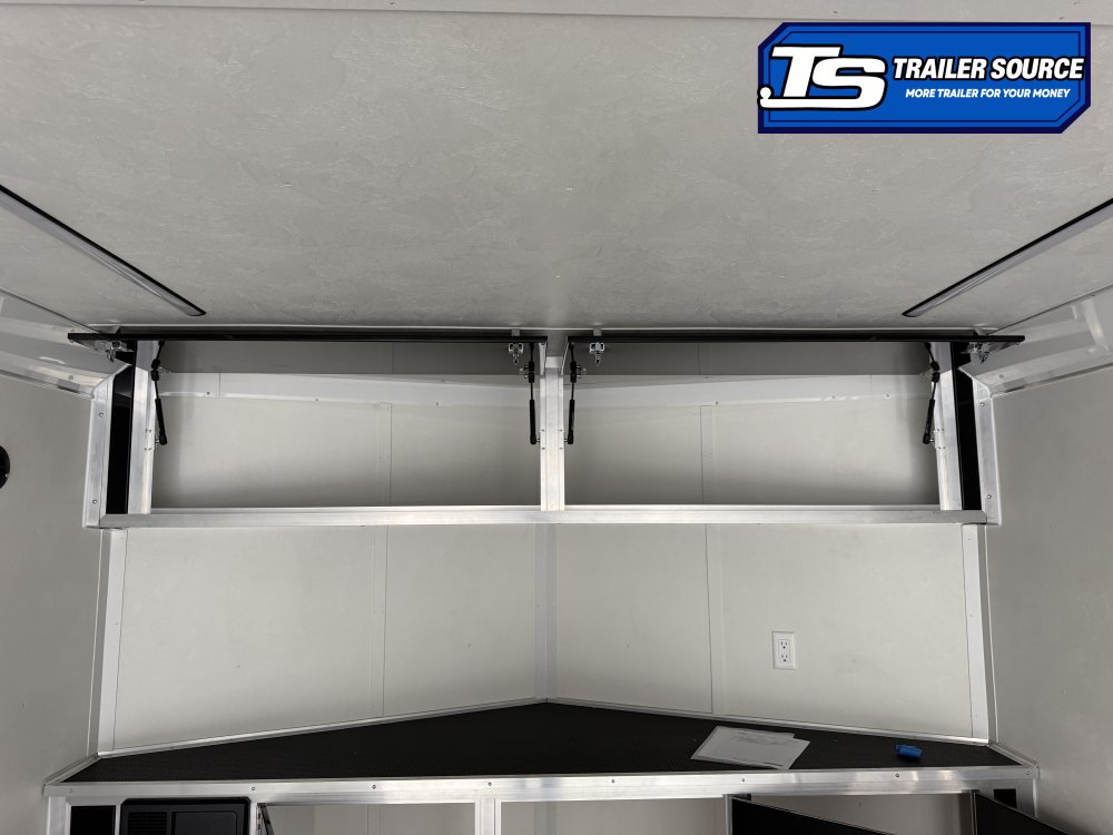 8.5x20 Haulmark Heat Enclosed Car Hauler Trailer - 7'0" Interior - 10K GVWR - .080 PolyCor, Ramp Door, Rear Spoiler w/ Load Lights