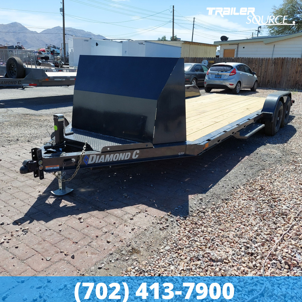 7x20 Diamond C GTF 10K Car Hauler Trailer