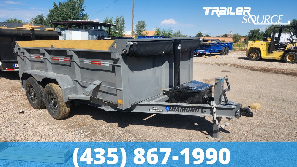 6.5x12 Diamond C MDT 10K 32" Sides Dump