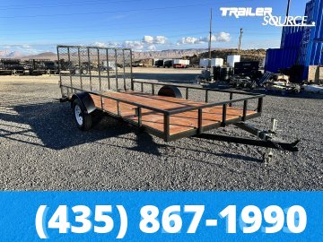 7x14 Titan Standard Series Single Axle Utility