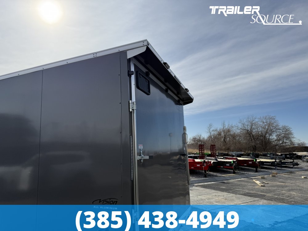 8.5x16 Look Vision Aluminum 7'0" Interior 7K Tandem Axle Enclosed Cargo