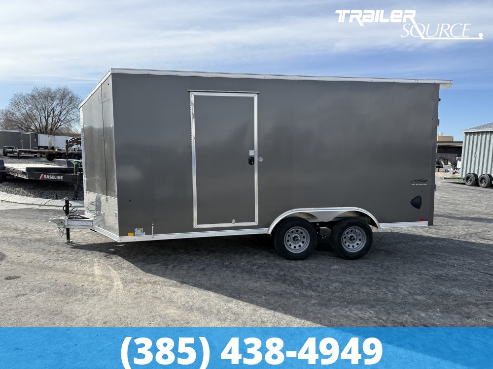 8.5x16 Look Vision Aluminum 7'0" Interior 7K Tandem Axle Enclosed Cargo