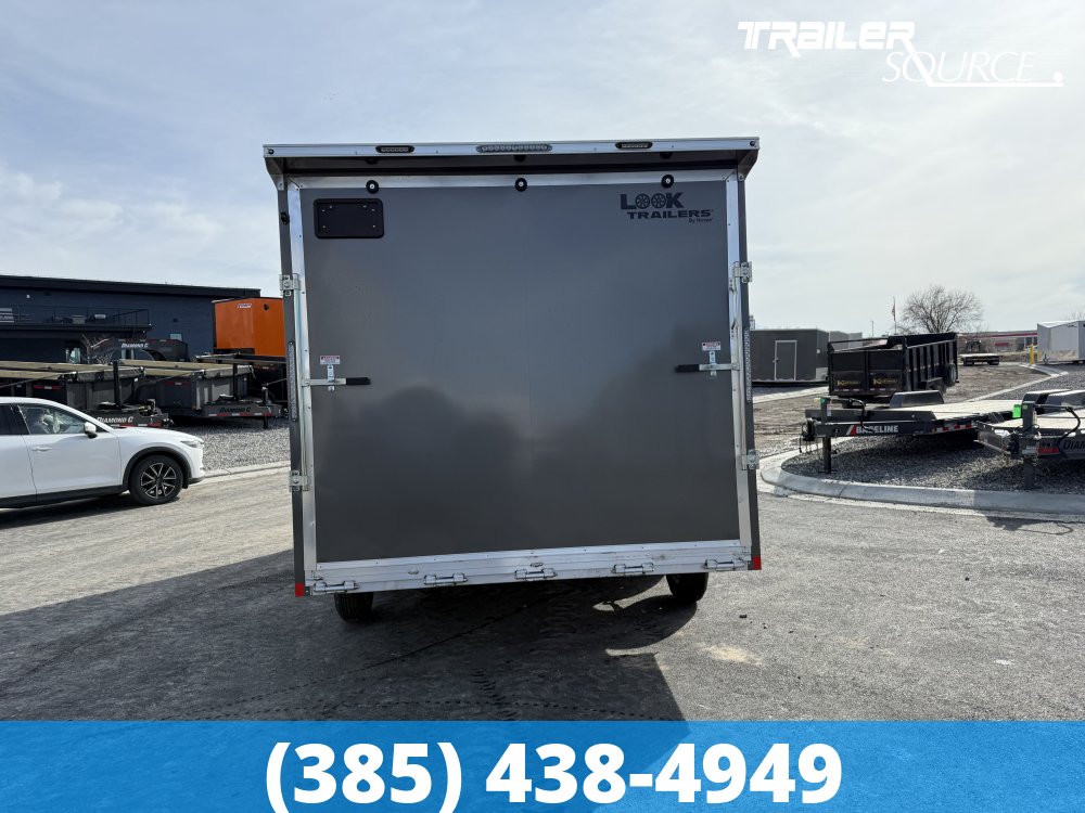 8.5x16 Look Vision Aluminum 7'0" Interior 7K Tandem Axle Enclosed Cargo