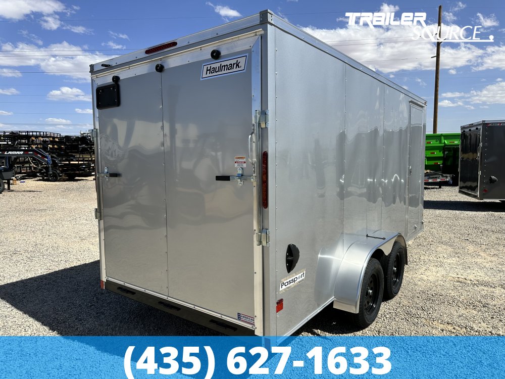 7x16 Haulmark Passport DELUXE 7'0" Interior 7K Tandem Axle Enclosed Cargo