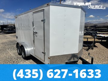 7x16 Wells Cargo FastTrac 6'6" Interior 7K Tandem Axle Enclosed Cargo