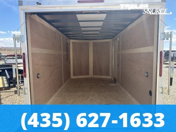 7x16 Wells Cargo FastTrac 6'6" Interior 7K Tandem Axle Enclosed Cargo