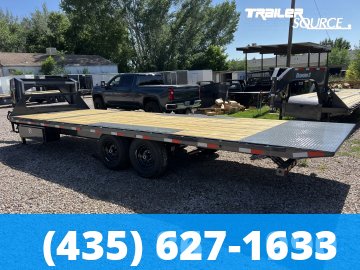 8.5x24 Lamar FA 14K Gooseneck Deckover Tilt