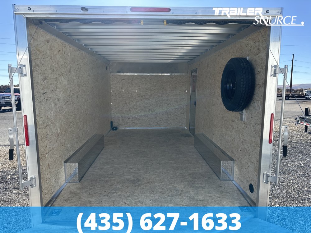 8.5x16 Alcom Mission EZ Hauler 7'0" Interior Enclosed Cargo