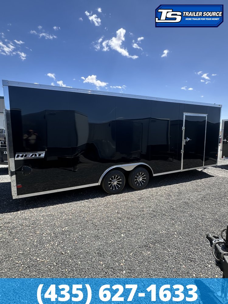 8.5x24 Haulmark Heat Enclosed Car Hauler Trailer - 7'6" Interior - 10K GVWR - .080 PolyCor