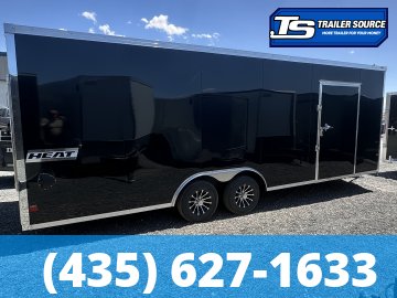 8.5x24 Haulmark Heat Enclosed Car Hauler Trailer - 7'6" Interior - 10K GVWR - .080 PolyCor