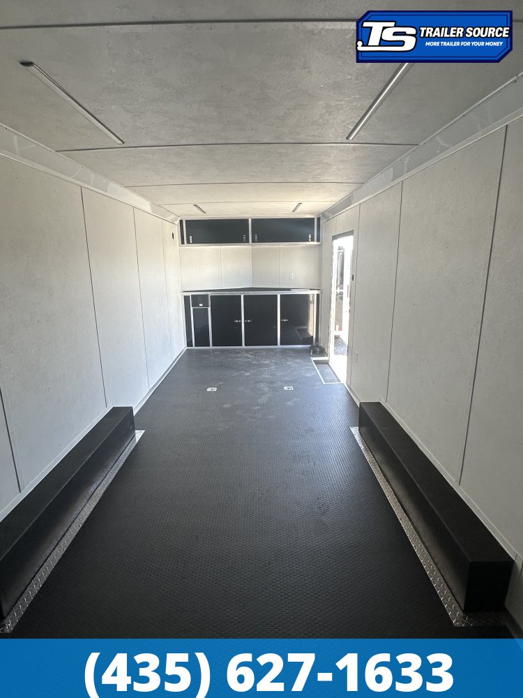 8.5x24 Haulmark Heat Enclosed Car Hauler Trailer - 7'6" Interior - 10K GVWR - .080 PolyCor
