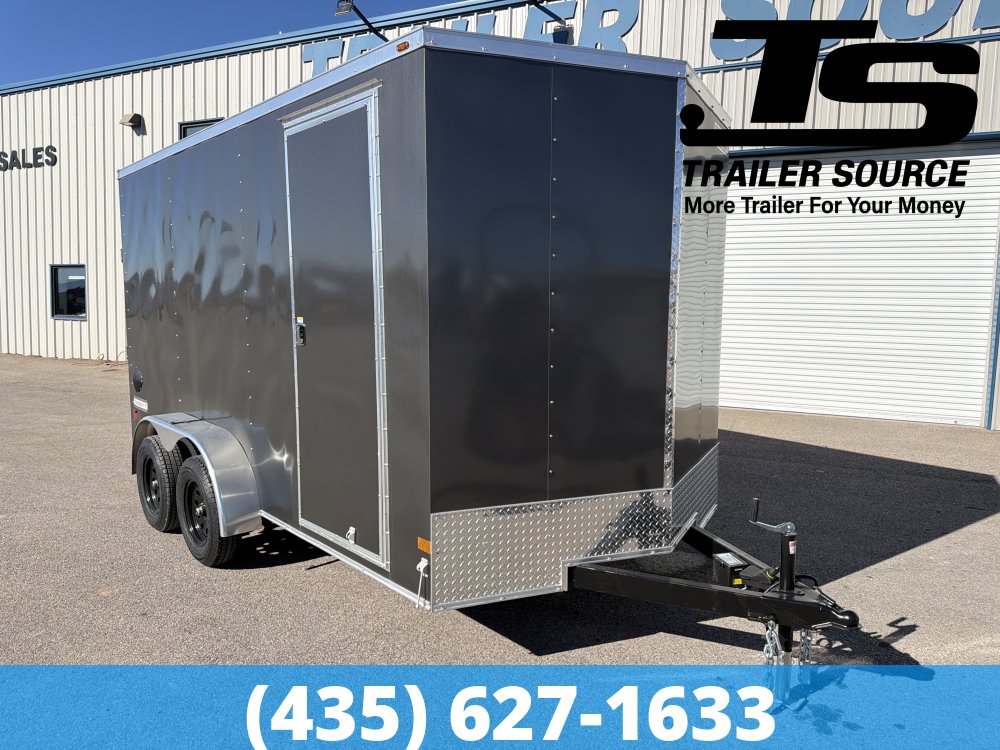 7x14 Haulmark Passport DELUXE Enclosed Cargo Trailer - 7'0" Interior - 7K GVWR