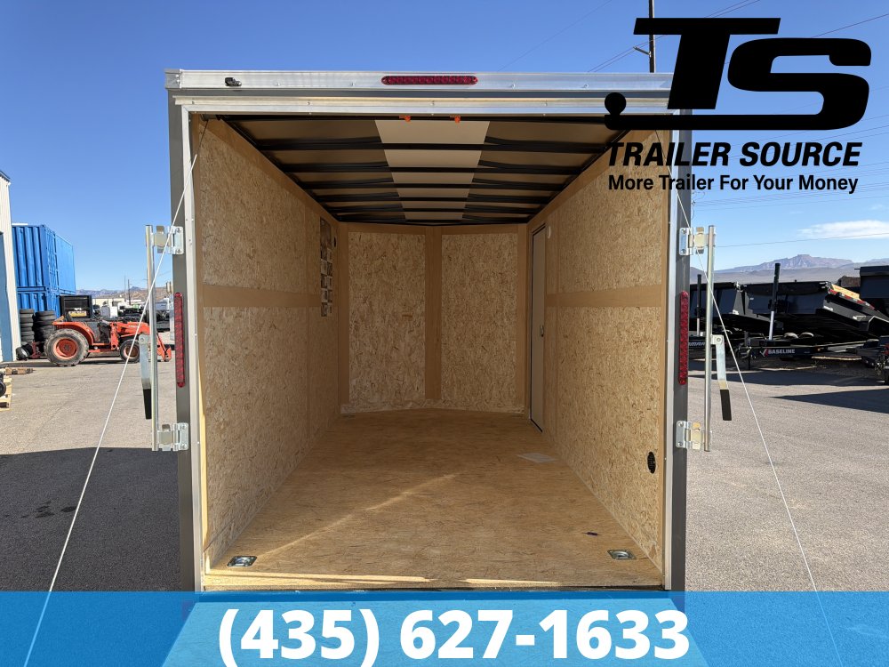 7x14 Haulmark Passport DELUXE Enclosed Cargo Trailer - 7'0" Interior - 7K GVWR