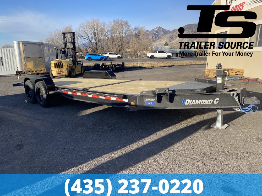 7x22 Diamond C HDT 208 Tilt Trailer - 18K GVWR -