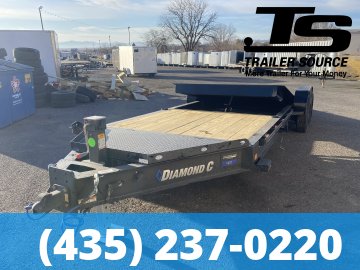 7x22 Diamond C HDT 208 Tilt Trailer - 18K GVWR -