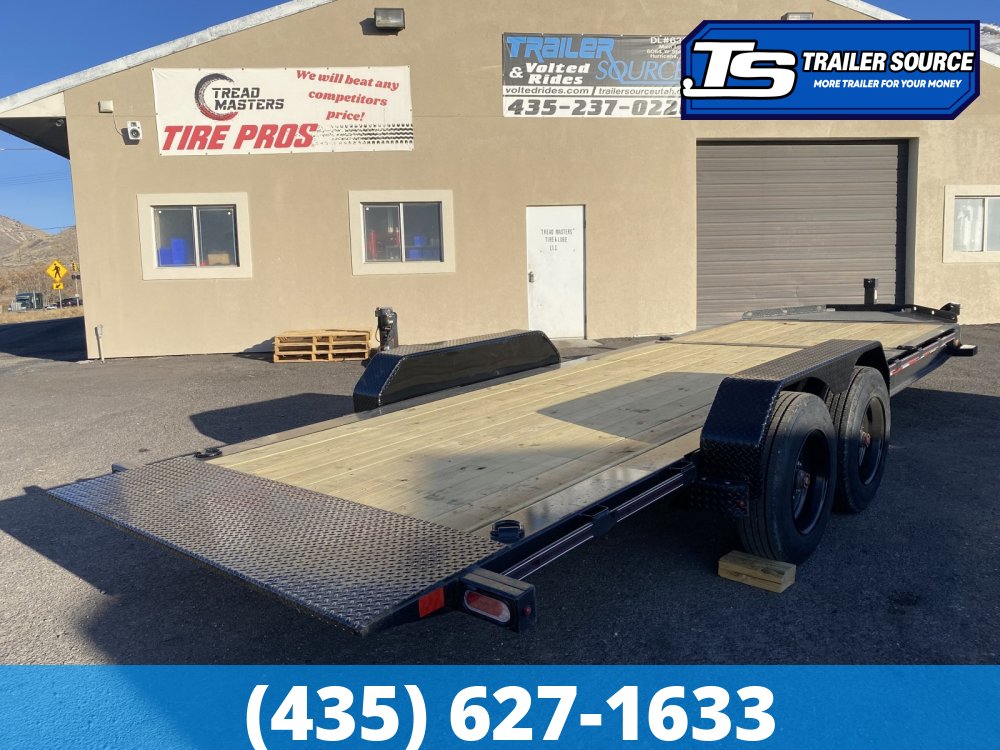 7x22 Diamond C HDT 208 Tilt Trailer - 18K GVWR -