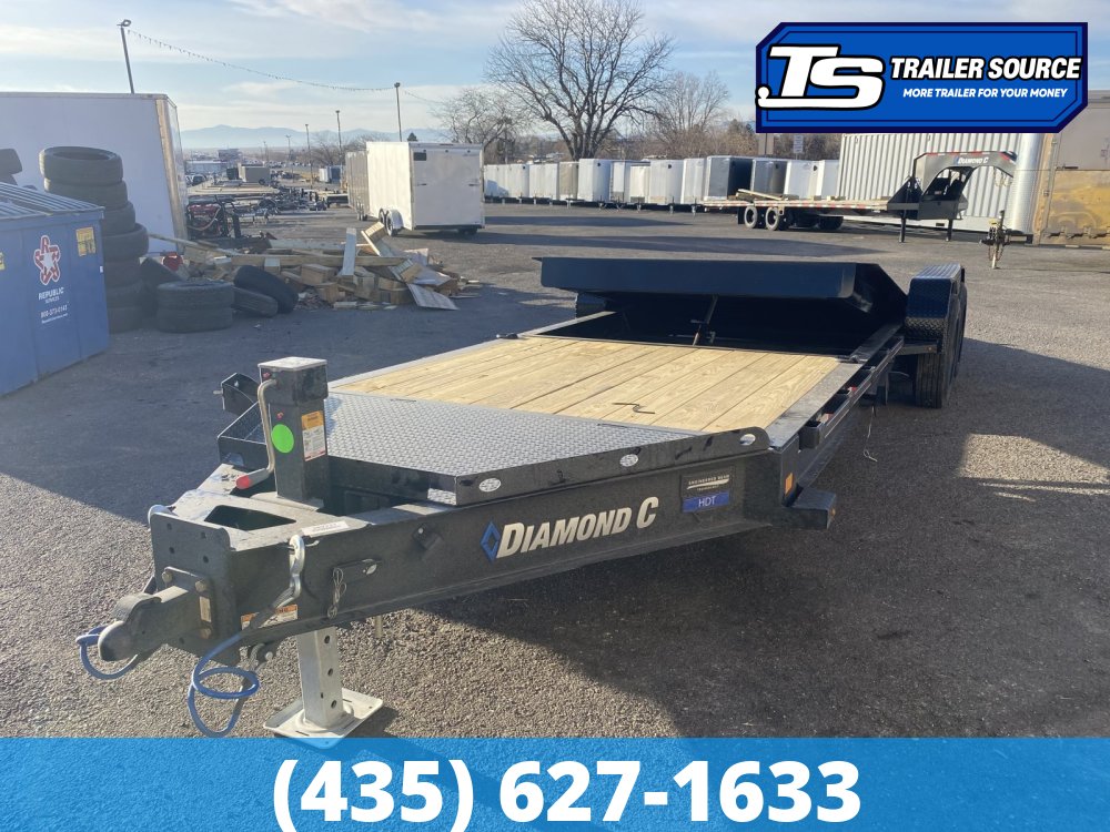 7x22 Diamond C HDT 208 Tilt Trailer - 18K GVWR -