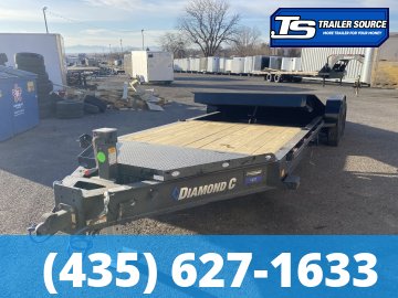 7x22 Diamond C HDT 208 Tilt Trailer - 18K GVWR -