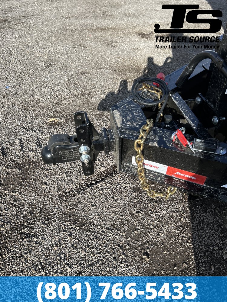 7x16 Liberty LD Dump Trailer - 40" Sides - 15.4K GVWR -