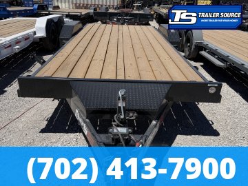 7x18 Liberty LC Flatbed Car Hauler