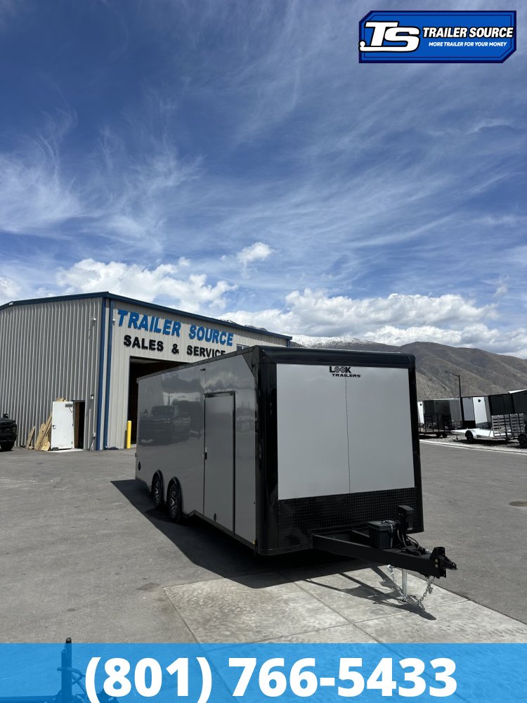 8.5x24 Look Vision Circuit Edition Enclosed Race Car Hauler