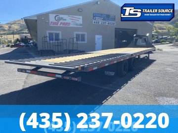 8.5x35 Diamond C FMAX-HDT 216 Gooseneck Hydraulic Dovetail Equipment Trailer - 40K GVWR - 18 Ply Tires, ABS Brakes, Hydraulic Jack(s)