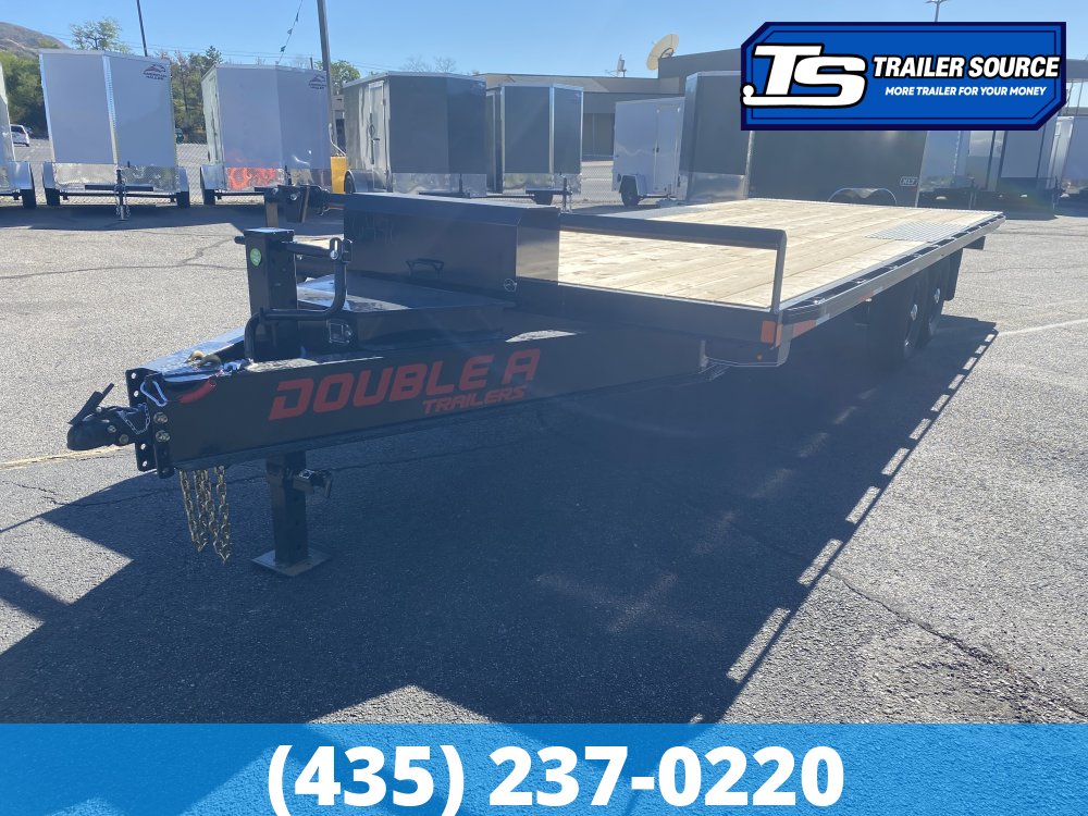 8.5x22 Double A Pro Series HB Deckover Flatbed Car Hauler