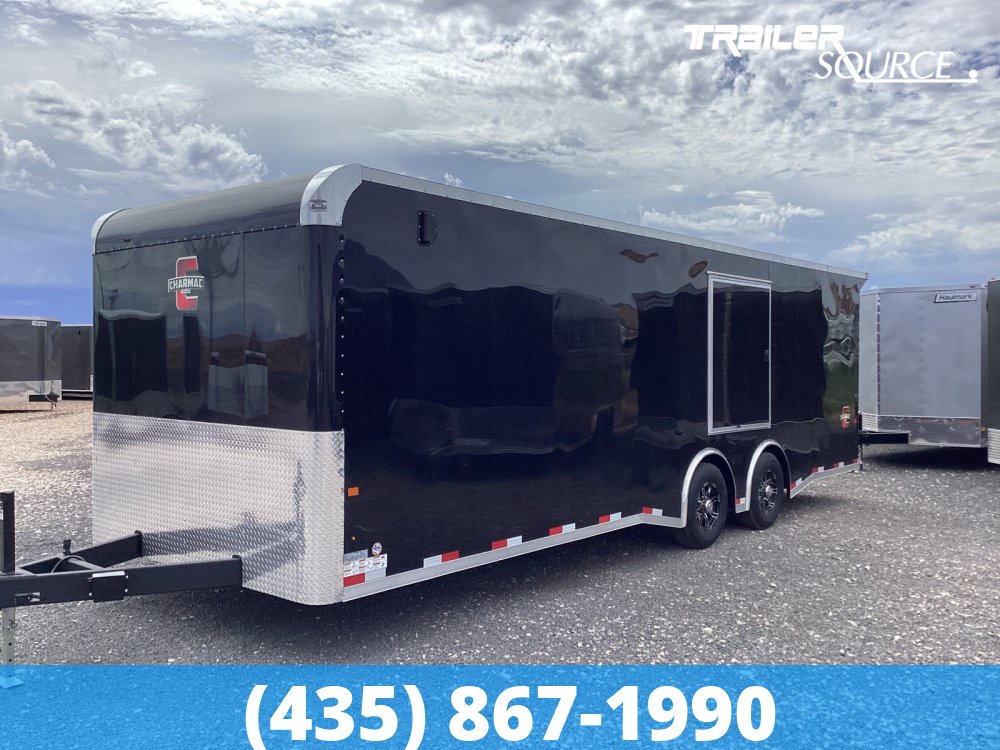 8.5x26 Charmac Stealth 7'0" Interior 12K Enclosed Cargo
